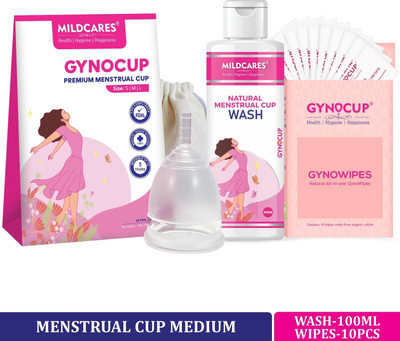 Gynocup Medium Reusable Menstrual Cup(Pack of 1)
