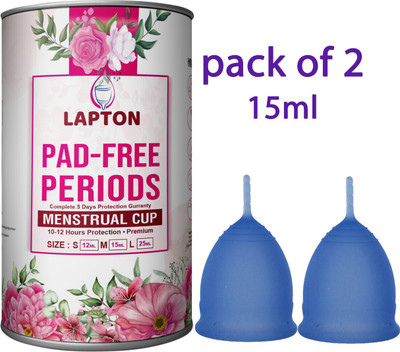 LAPTON Medium Reusable Menstrual Cup(Pack of 1)