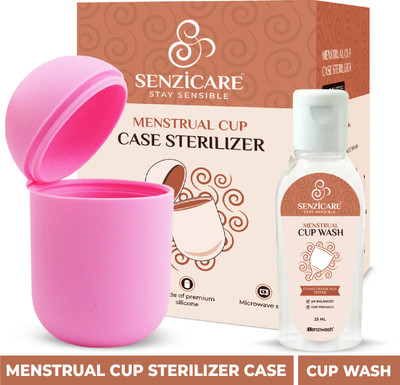Senzicare Medium Reusable Menstrual Cup(Pack of 1)