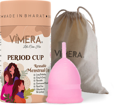 VIMERA Medium Reusable Menstrual Cup(Pack of 1)