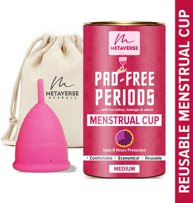 METAVERSE Medium Reusable Menstrual Cup(Pack of 1)