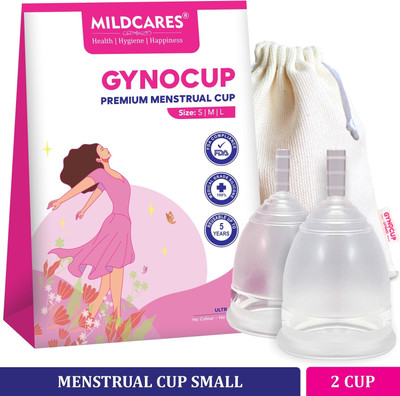 Gynocup Small Reusable Menstrual Cup(Pack of 2)