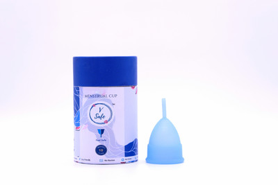 V SAFE Medium Reusable Menstrual Cup(Pack of 1)