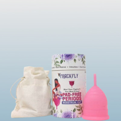 TrackFly Large Reusable Menstrual Cup(Pack of 1)