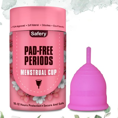 Safery Small Reusable Menstrual Cup(Pack of 1)