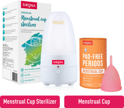 SIRONA Medium Reusable Menstrual Cup(Pack of 1)