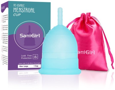 SaniGirl Large Reusable Menstrual Cup(Pack of 1)