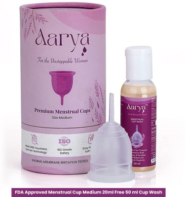 AARYA Medium Reusable Menstrual Cup(Pack of 1)