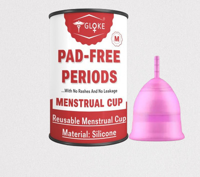 GLOKE Medium Reusable Menstrual Cup(Pack of 1)