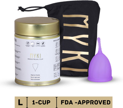 MYKI Large Reusable Menstrual Cup(Pack of 1)