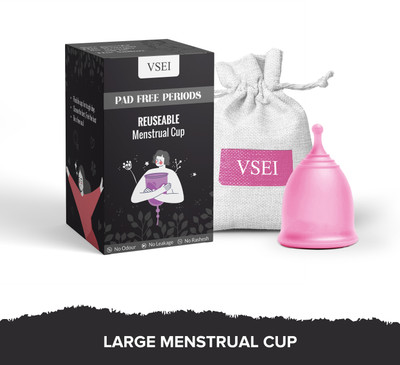 VSEI Large Reusable Menstrual Cup(Pack of 1)