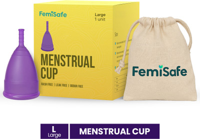 FemiSafe Large Reusable Menstrual Cup(Pack of 1)