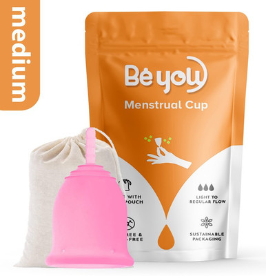 BEYOU Medium Reusable Menstrual Cup(Pack of 1)
