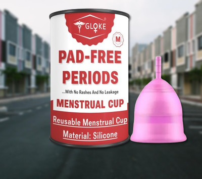 GLOKE Medium Reusable Menstrual Cup(Pack of 1)