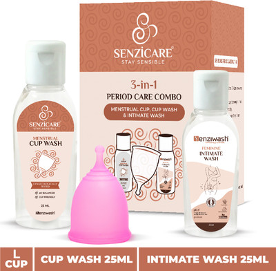Senzicare Large Reusable Menstrual Cup(Pack of 1)