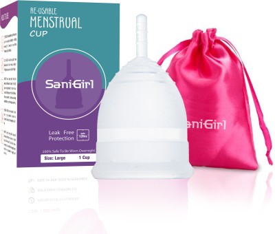 SaniGirl Large Reusable Menstrual Cup(Pack of 1)