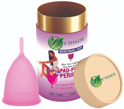 vshade Large Reusable Menstrual Cup(Pack of 1)