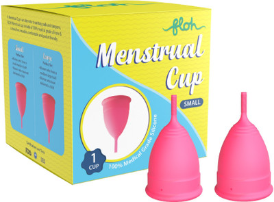 Floh Small Reusable Menstrual Cup(Pack of 2)