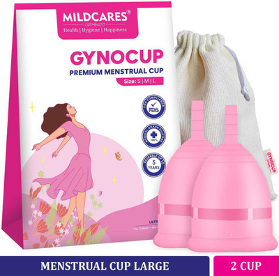 Gynocup Large Reusable Menstrual Cup(Pack of 2)