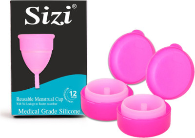 SIZI Large Reusable Menstrual Cup(Pack of 2)