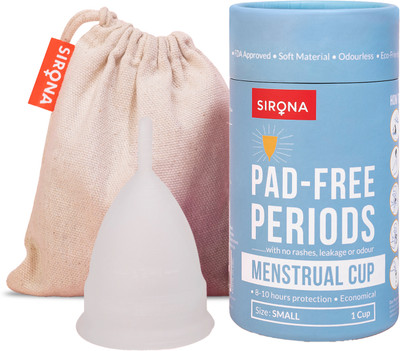 SIRONA Small Reusable Menstrual Cup(Pack of 1)