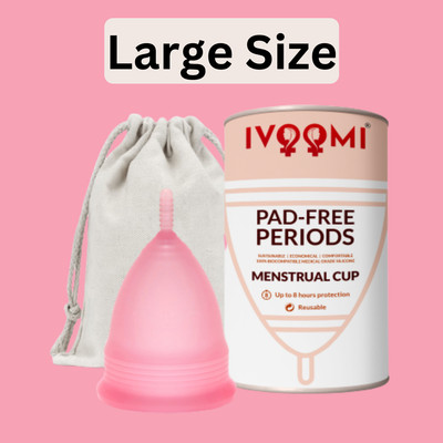 iVoomi Large Reusable Menstrual Cup(Pack of 1)