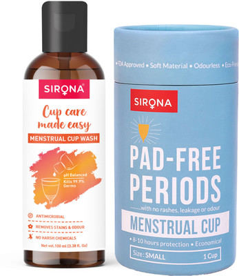 SIRONA Small Reusable Menstrual Cup(Pack of 1)