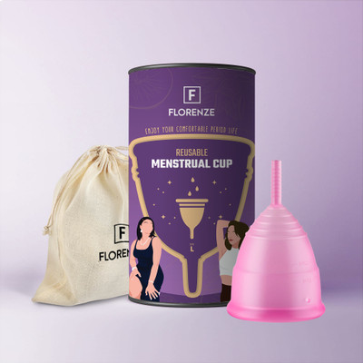 FLORENZE Large Reusable Menstrual Cup(Pack of 1)