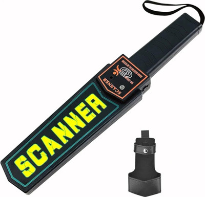 Marji&Anuvrutti Hand Held Metal Detector Super Scanner With Beep Vibrator High Quality Advanced Metal Detector