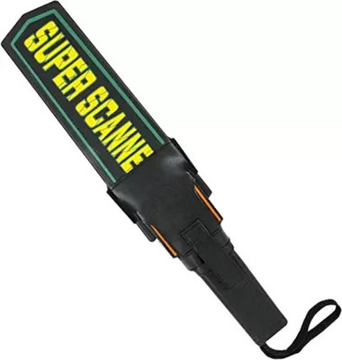 Real Instruments High Sensitivity Metal Detector with Leather case on handle for Malls, Airports Advanced Metal Detector