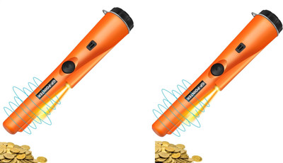 Velodetector Waterproof Handheld Metal Detector Pinpointer, High-Accuracy Treasure Hunting Advanced Metal Detector