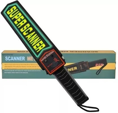 GoodsBazaar Portable Handheld Security Metal Detector with scanner Advanced Metal Detector Advanced Metal Detector