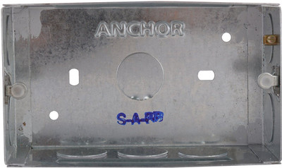 ANCHOR 4 MODULE GI CONCEALED 21791 (PACK OF 2) Metal Electrical Box
