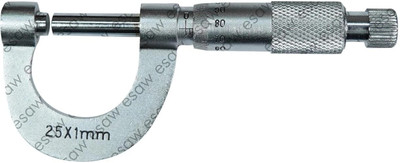 ESAW Screw Gauge Micrometer, 0 to 25mm Micrometer Screw Gauge