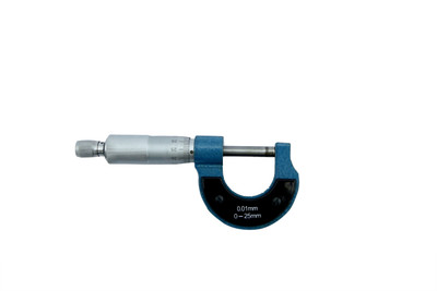 R-tek Manual Micrometer, Screw Gauge Micrometer(0-25MM, Stainless-Steel) Micrometer Screw Gauge
