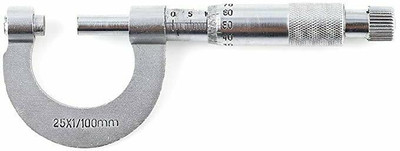 Klab Micrometer With Lock 25 MM Micrometer Screw Gauge