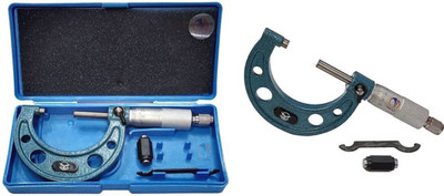 AATRADERS 25~50mm Micrometer Outside Screw Gauge Precision Measuring Tool 25-50mm/0.001mm Micrometer Screw Gauge