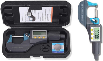 s r enterprise Electronic Micrometer Gauge 25 Mm Digital Tools Caliper Micrometer Screw Gauge