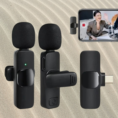 MAFAI K9 Wireless Microphone - Small Size, Big Performance Microphone(Black)