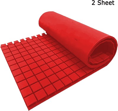 Urban Infotech Wedge Soundproofing Acoustic Foam Control Noise for Home, Room, Studio,Theater Noise Reducer(Red)