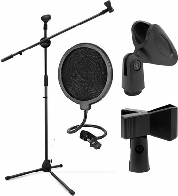 Urban Infotech Nb200 + pop filter mic stand(Black)