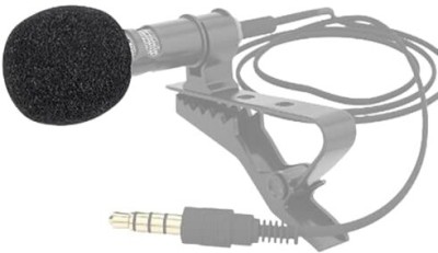 RODZ 4 Pcs Lapel Microphone Windscreen Sponge Cover(Black)
