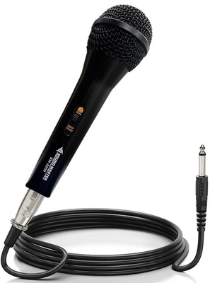 IMAGINEA SM-2200 Professional Dynamic Vocal Mic with XLR 1/4'' Audio Connection Cable Handheld Mic Compatible with Karaoke Machine/Speaker/Mixer for Karaoke Singing(Black)