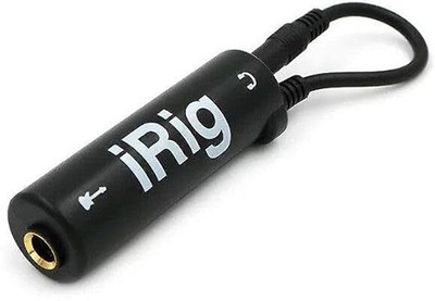Sergio Audio Guitar Interface AMP I-Rig Converter Replacement Guitar IRIG(Black)