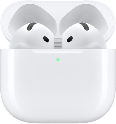 Orionis AirPodss 4 Wireless Earbuds, Bluetooth Headphones, Personalised Spatial Audio Bluetooth(White, True Wireless)