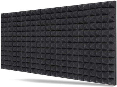 IMAGINEA Foam Pyramid Wall(1 Panels Black)
