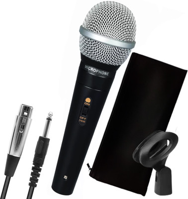 darkingwings Professional Dynamic Microphone Handheld Mic Clear Voice for Karaoke Vocal Music Unidirectional Vocal Microphone with On/Off Switch and 15ft Detachable Cable(Black)