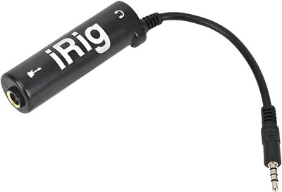 JOYSTER IRIG Audio Interface AMP iRig for iPod Touch, iPhone, and iPad Microphone Microphone(Black)