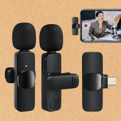 MAFAI K9 Bluetooth Microphone - Crisp & Clear Audio Experience Microphone(Black)
