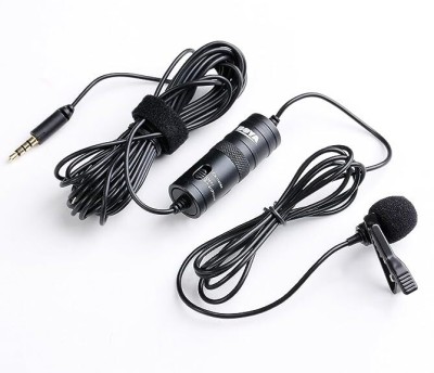 shivrahm enterprises Boya BYM1 Omnidirectional Lavalier Condenser Microphone with 20ft Audio Cable Microphone